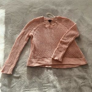 Knitted Pink Sweater